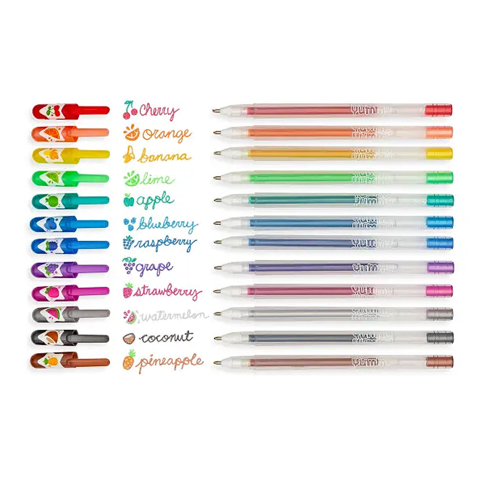 Yummy Yummy Scented Glitter Gel Pens - Barque Gifts