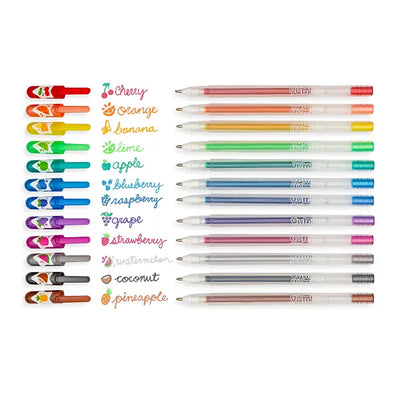 Yummy Yummy Scented Glitter Gel Pens - Barque Gifts