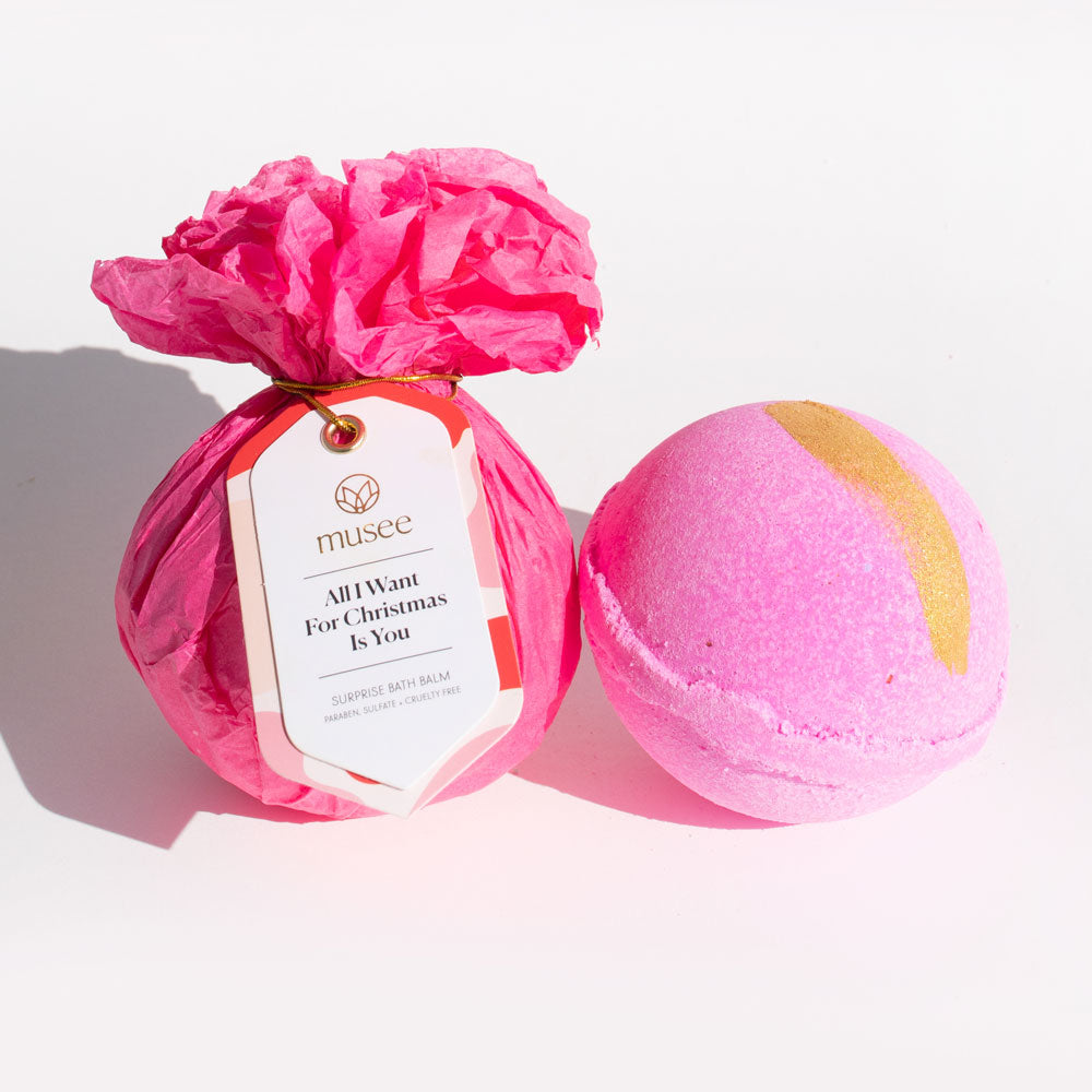 All I Want for Christmas Is You Bath Bomb