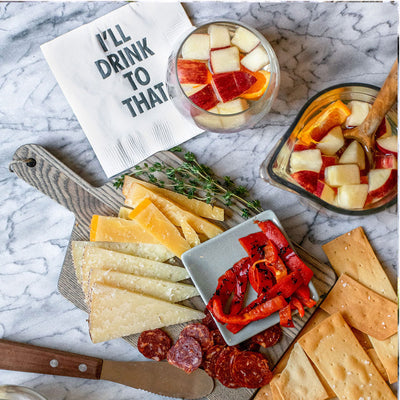 11' cheese board with handle on barquegifts.com