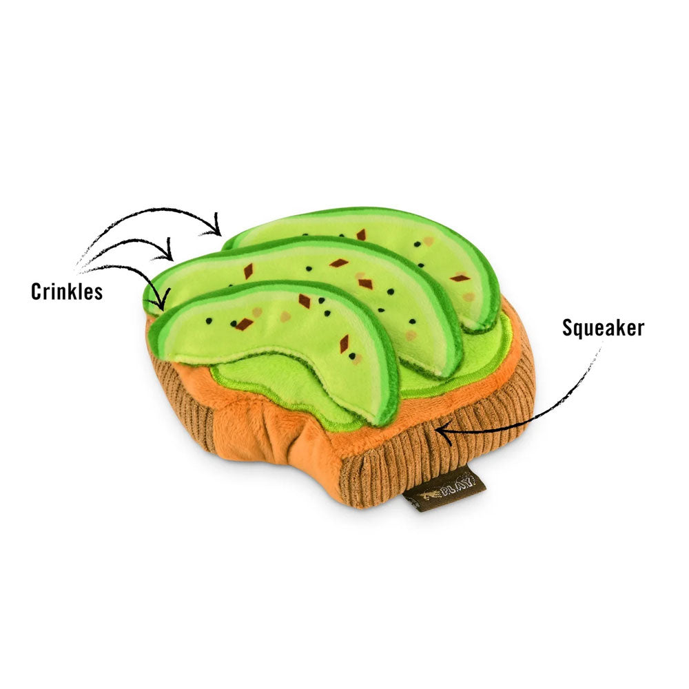 Avo-doggo Toast Dog Toy