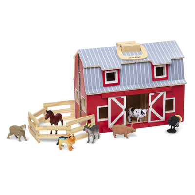 Wooden Fold & Go Barn