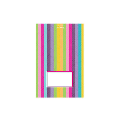 Colorful Herringbone Folded Note - Barque Gifts