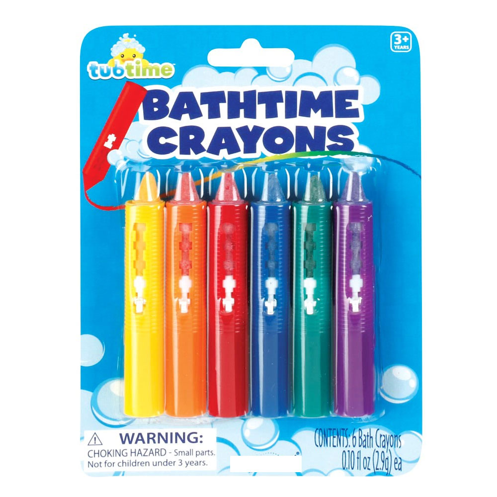 Bathtime Crayons (set of 6) - Barque Gifts