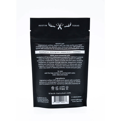 Black Hatchet Muscle Bath Soak