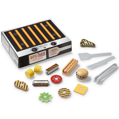 Wooden Grill & Serve BBQ Set - Barque Gifts