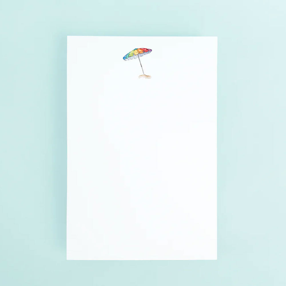 Beach Umbrella Notepad