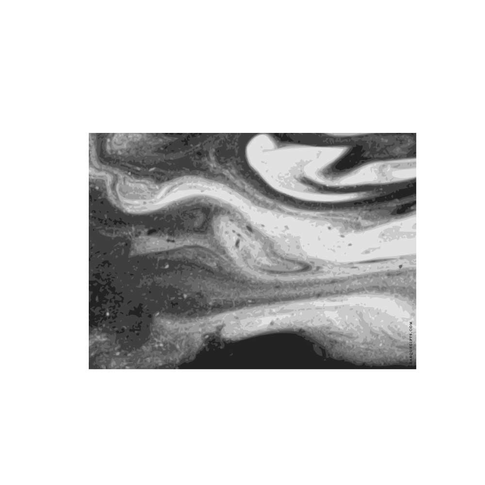 Black Marble Flat Note - Barque Gifts