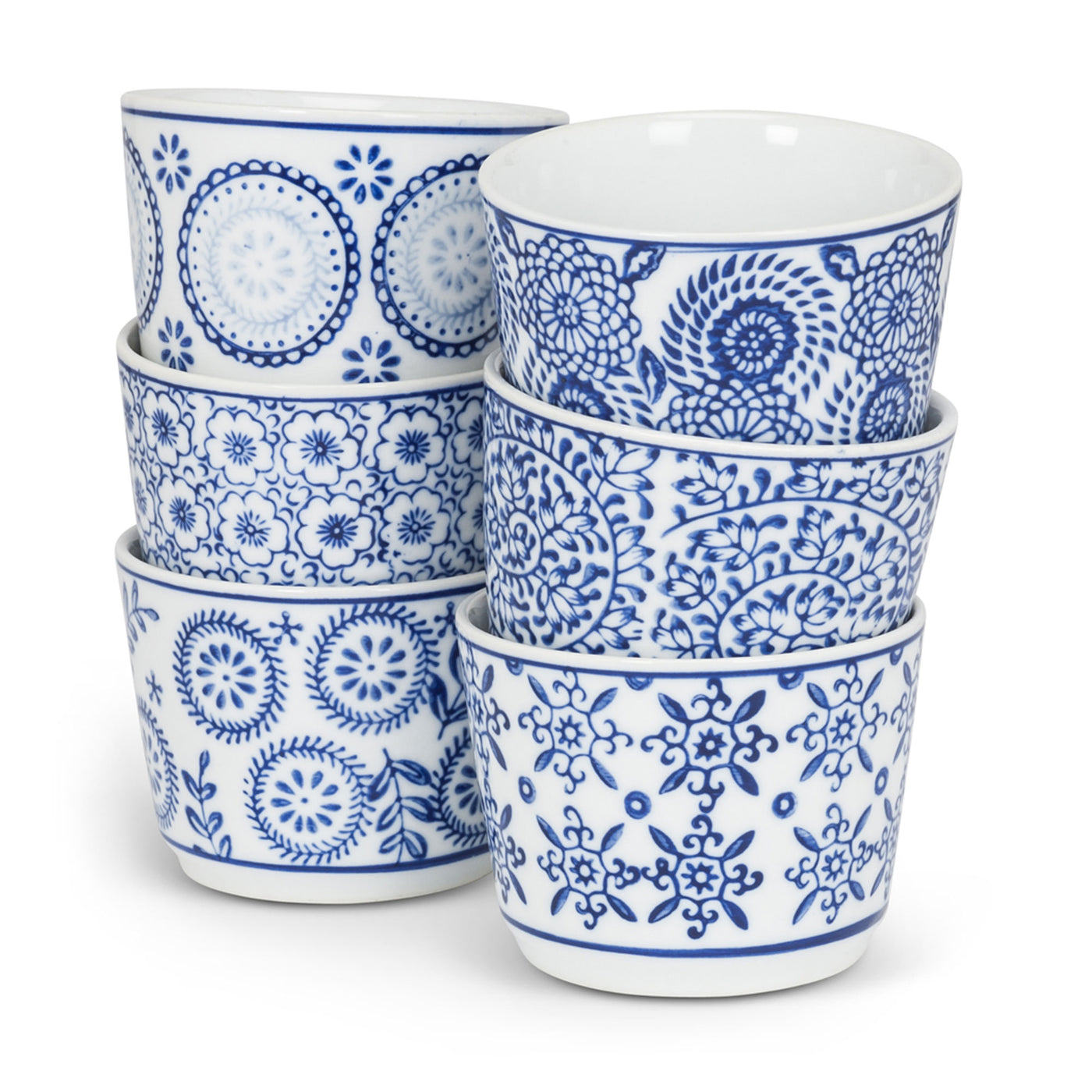 Blue Pattern Porcelain Cup