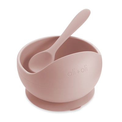Suction Bowl and Spoon Set