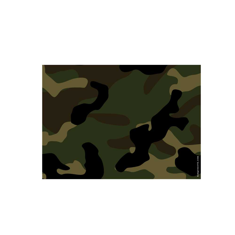 Classic Camo Flat Note - Barque Gifts