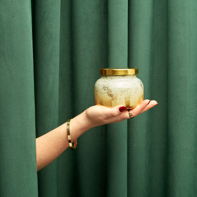 Glimmer Ombre Jar Volcano Candle