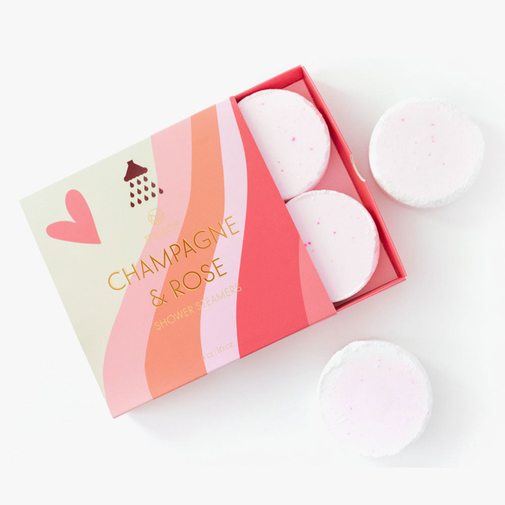 Champagne & Rose Shower Steamers
