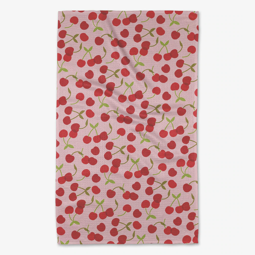 Cherry Cherries Kitchen Tea Towel
