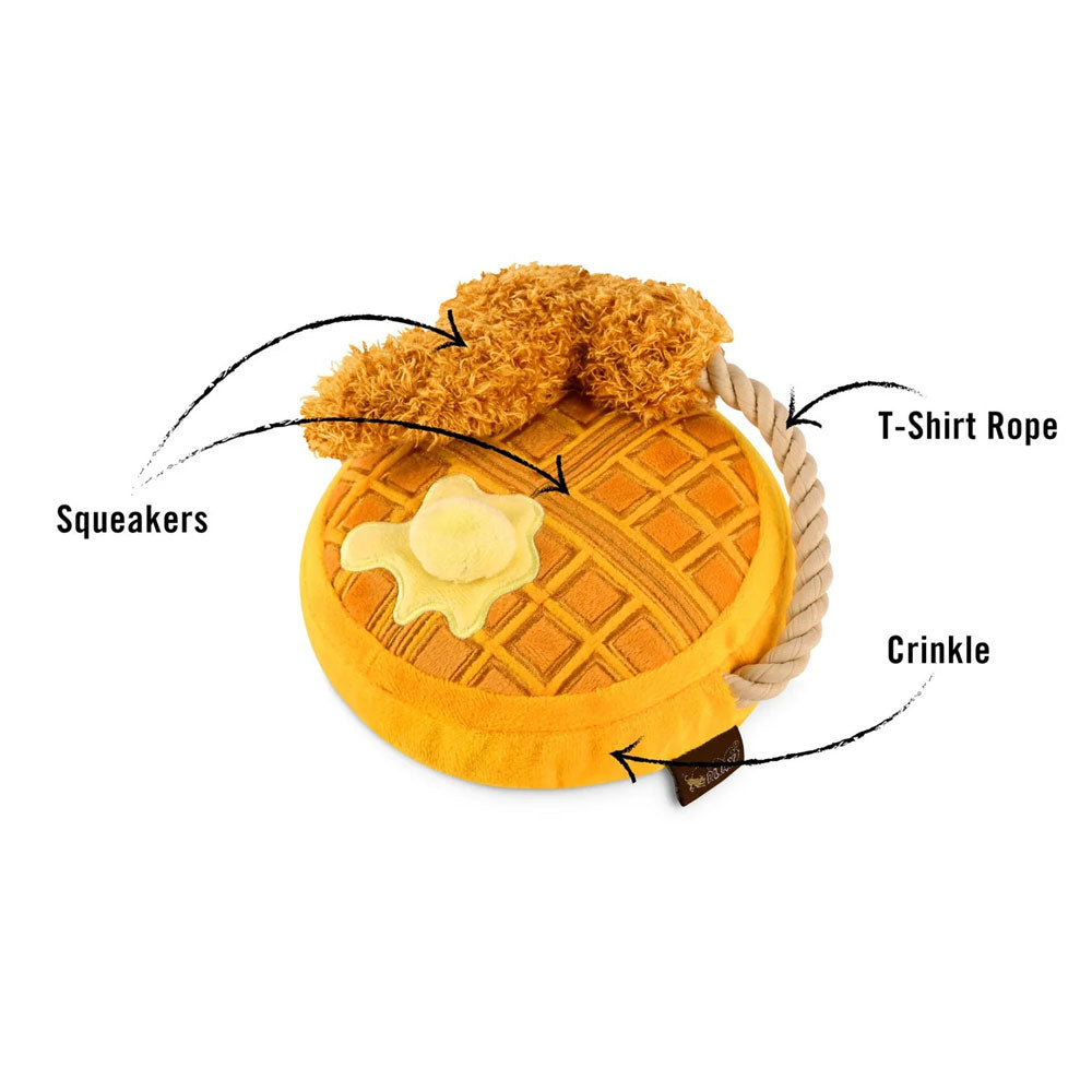 Chicken & Woofles Brunch Dog Toy