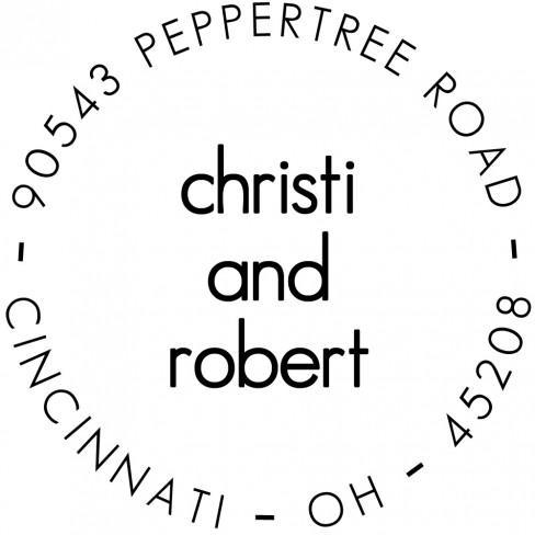 Christi Self-Inking Stamp - Barque Gifts