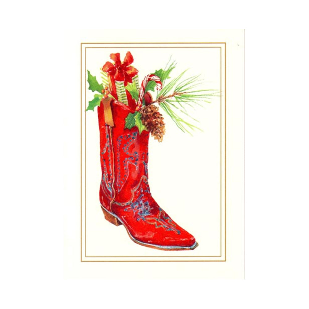 odd balls christmas boot cards on barquegifts.com