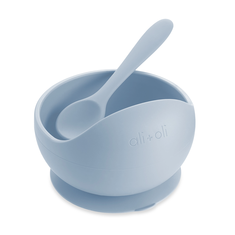 Suction Bowl and Spoon Set