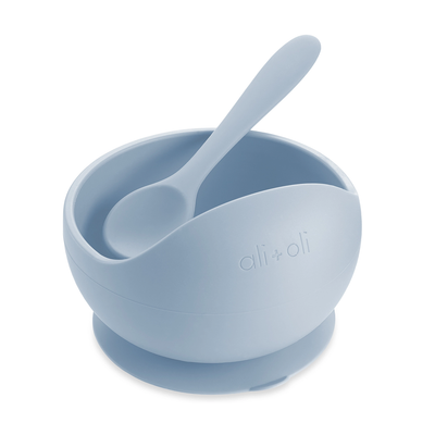 Suction Bowl and Spoon Set