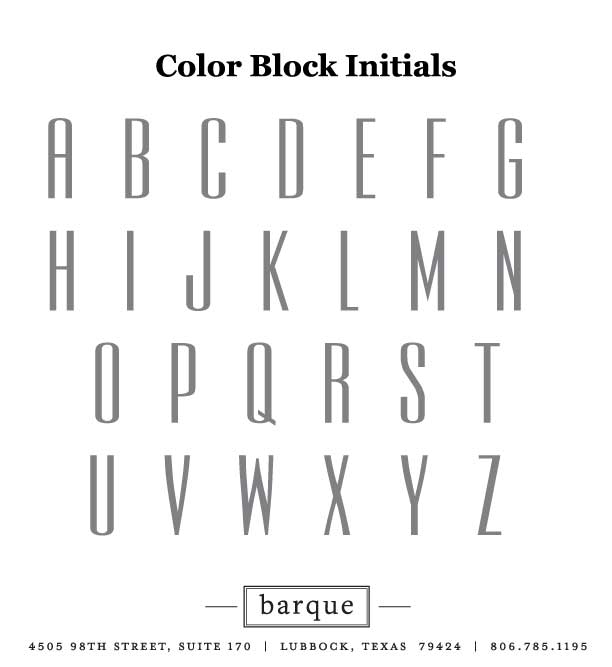 Red Color Block Flat Note - Barque Gifts