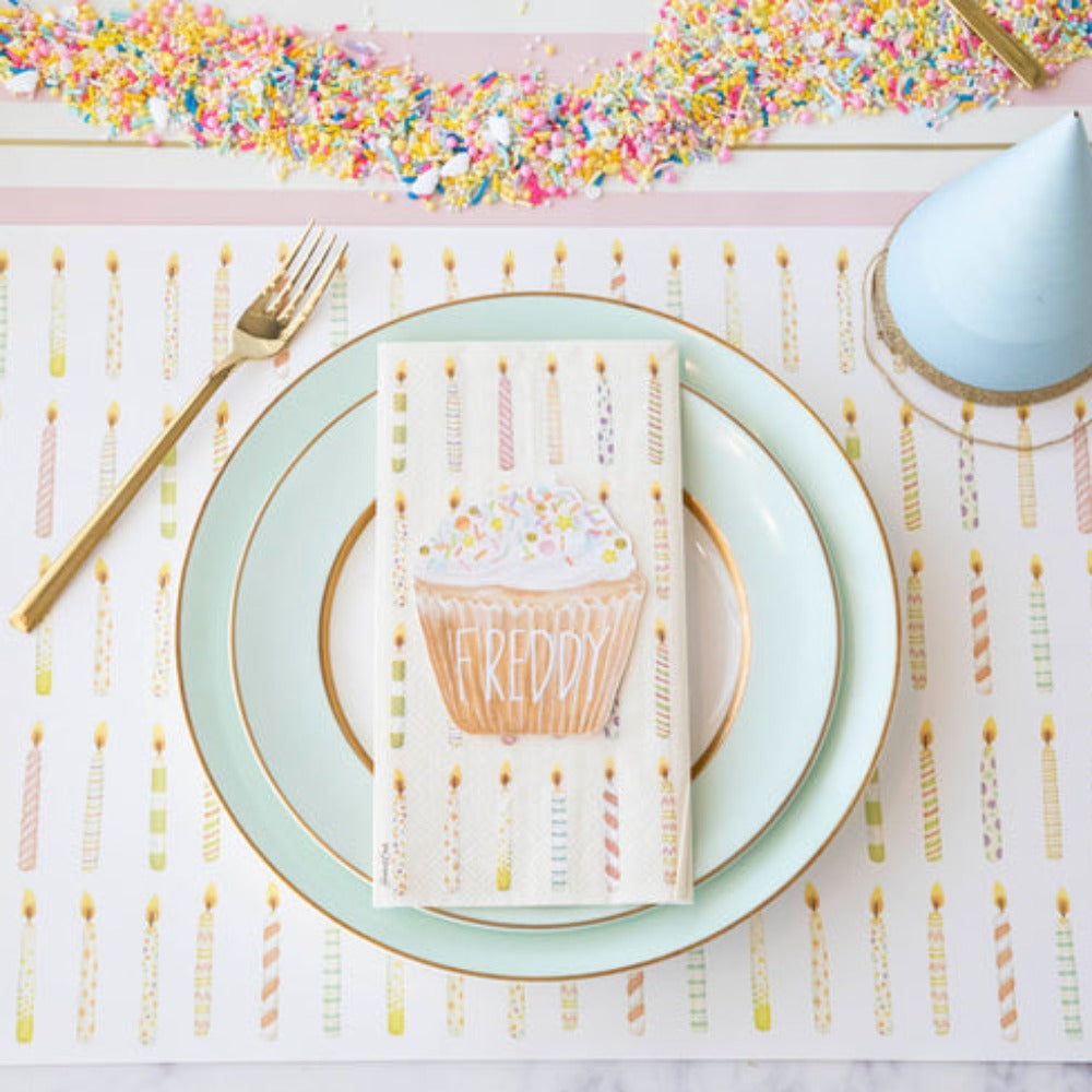 Birthday Paper Table Decor