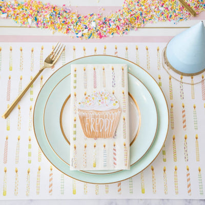 Birthday Paper Table Decor