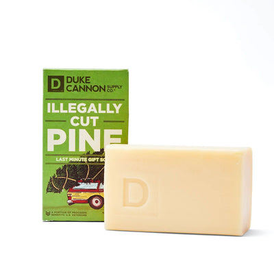 duke cannon illegally cut pine soap on barquegifts.com