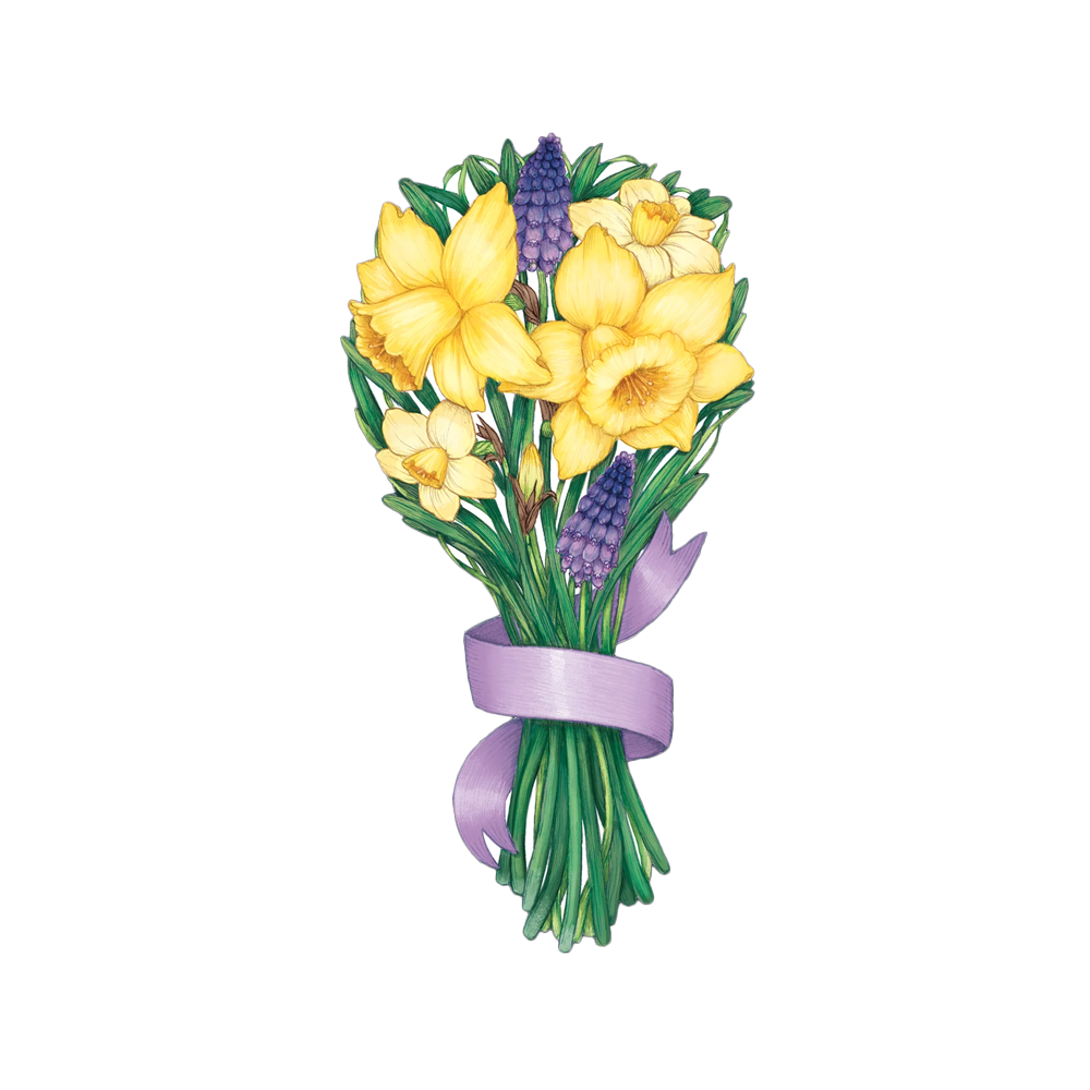 Daffodil Paper Table Decorations