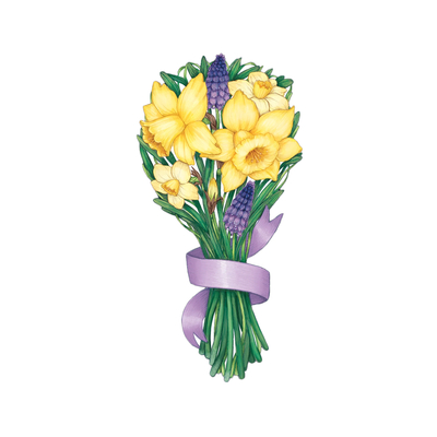 Daffodil Paper Table Decorations