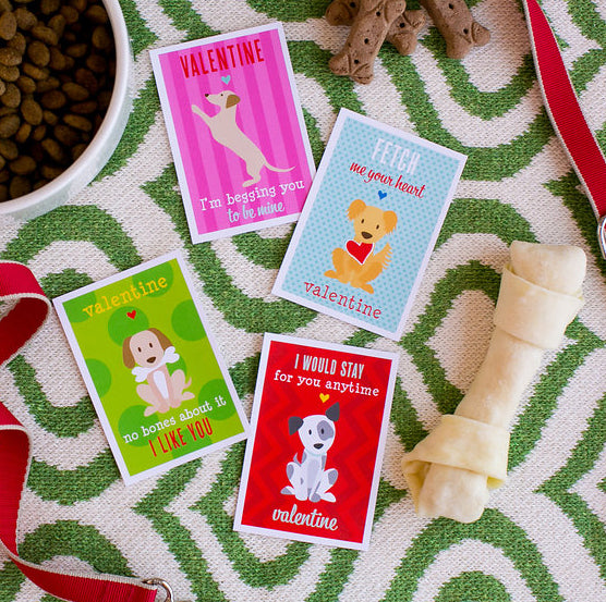 dog punny valentines on barquegifts.com