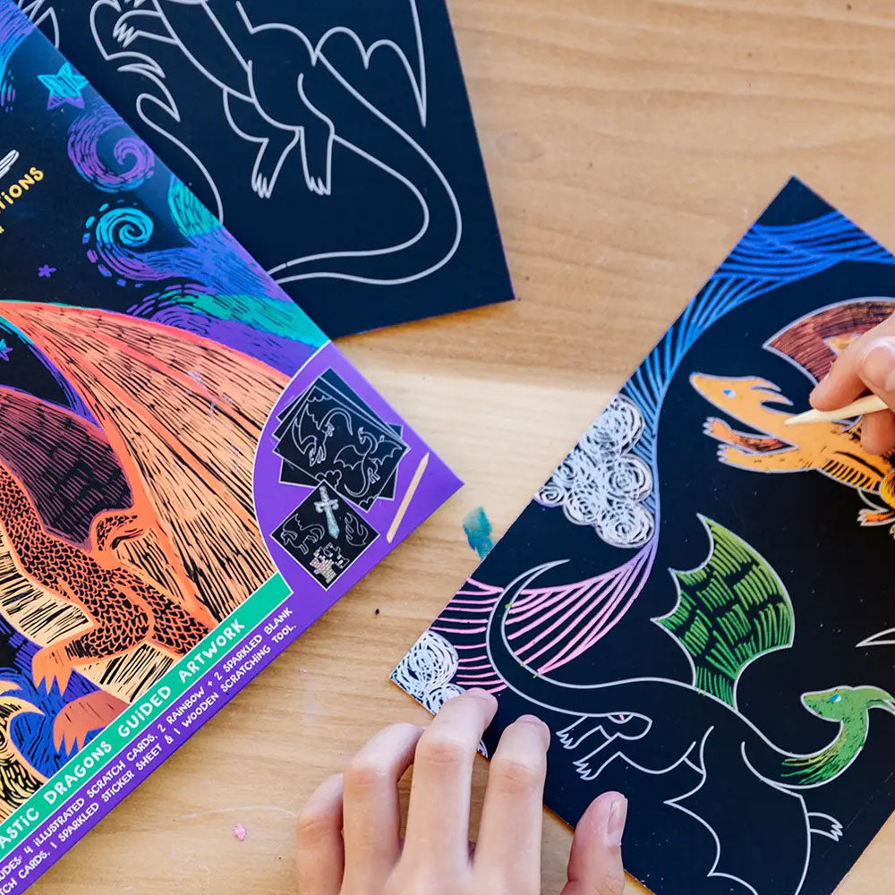 Scratch & Scribble Art Kit