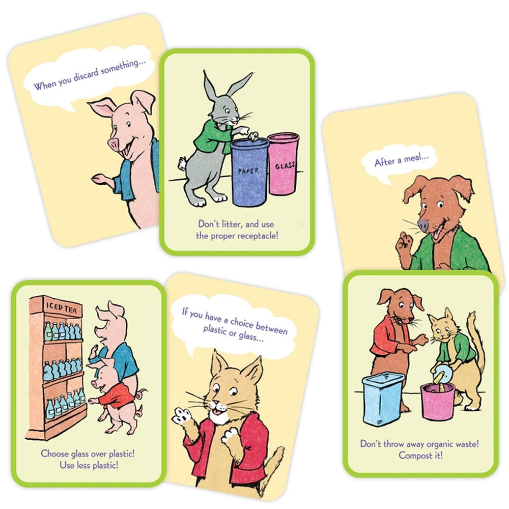 respect the earth flash cards on barquegifts.com