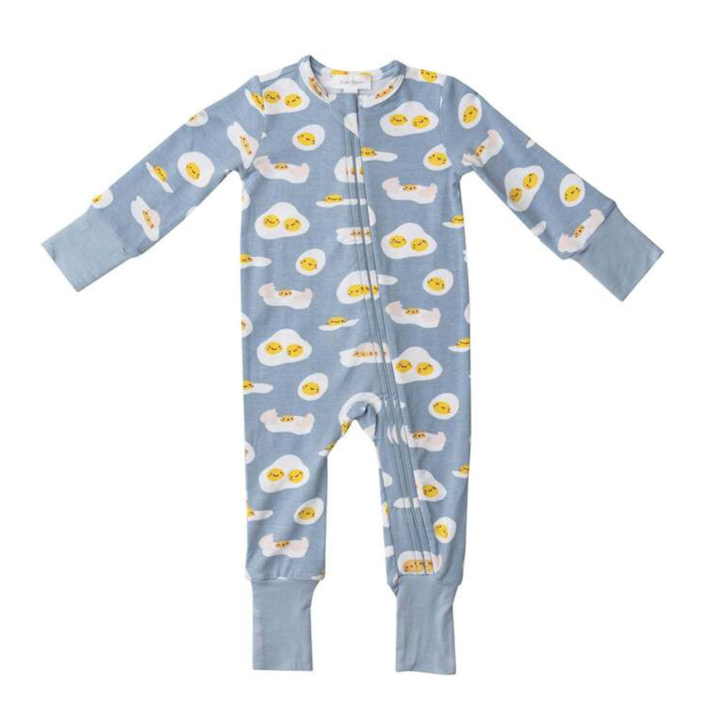 Eggcetera Zipper Romper (Blue)