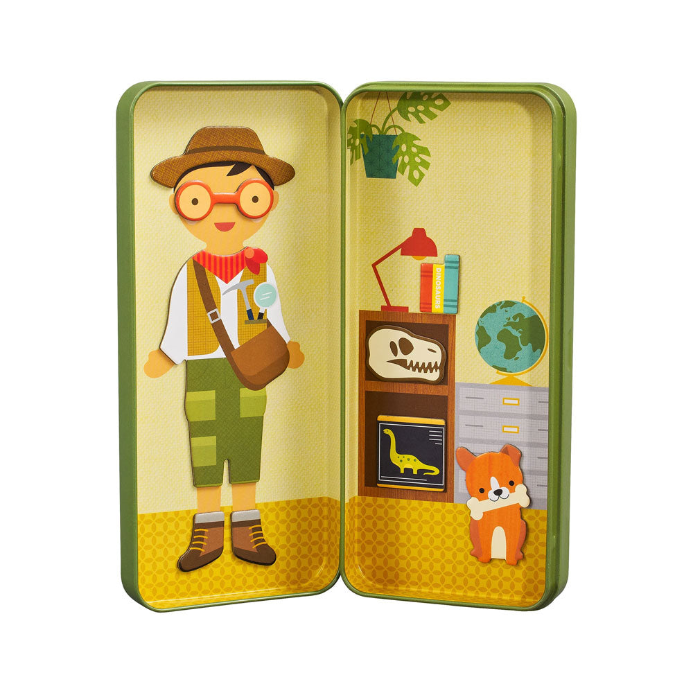 Explorer Magentic Dress Up Tin - Barque Gifts