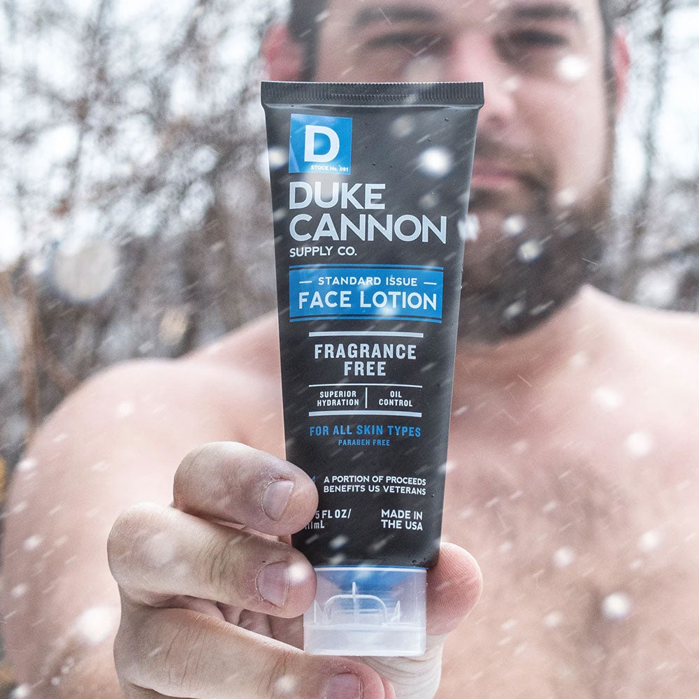duke cannon face lotion on barquegifts.com