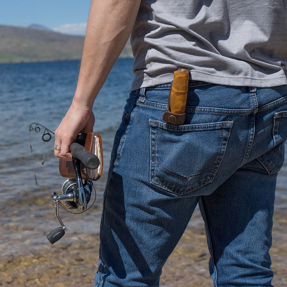 Leather Fishing Log - Barque Gifts
