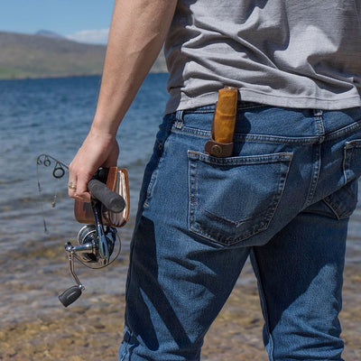 Leather Fishing Log - Barque Gifts