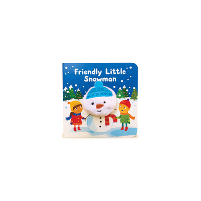 friendly little snowman finger puppet book on barquegifts.com
