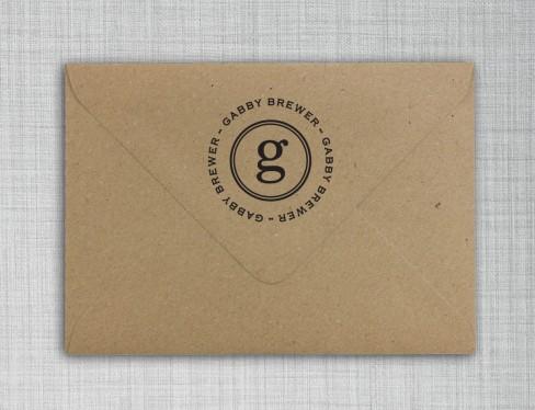 Gabby Self-Inking Stamp - Barque Gifts
