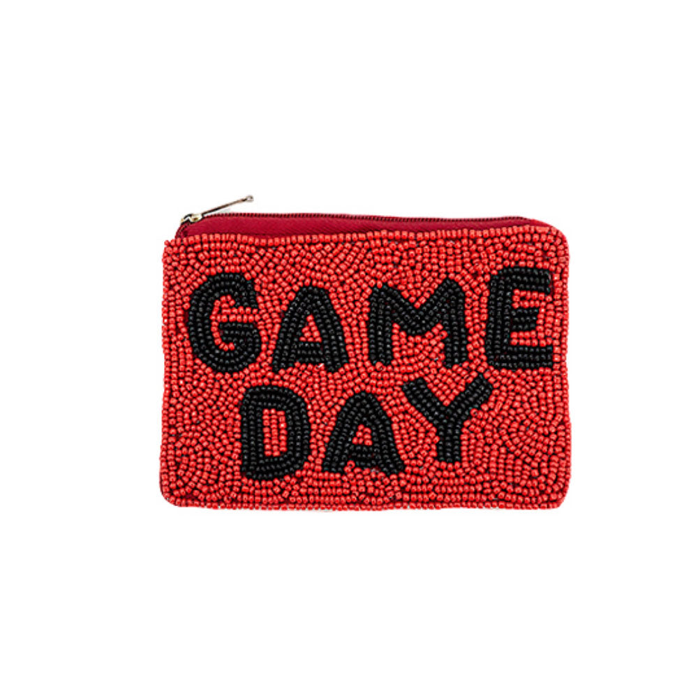 game day beaded coin bag on barquegifts.com