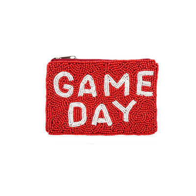 game day beaded coin bag on barquegifts.com