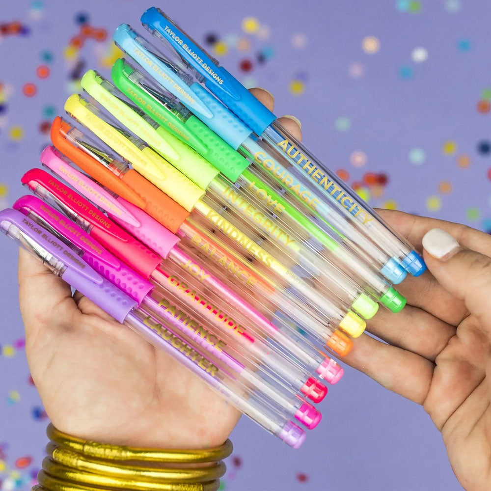 Words of Intention Gel Pens (set of 10)