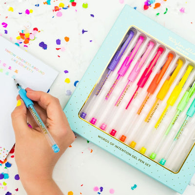 Words of Intention Gel Pens (set of 10)