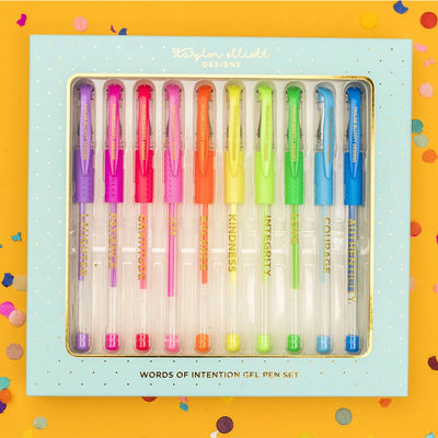 Words of Intention Gel Pens (set of 10)