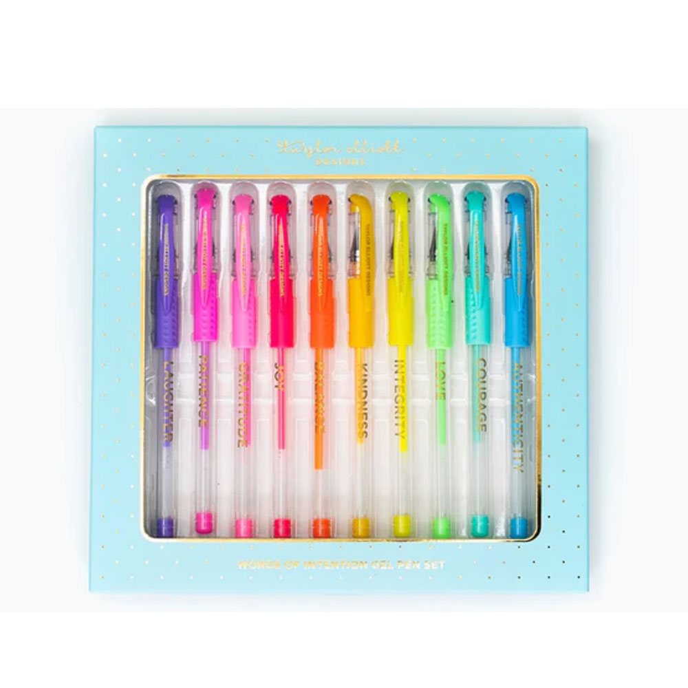 Words of Intention Gel Pens (set of 10)