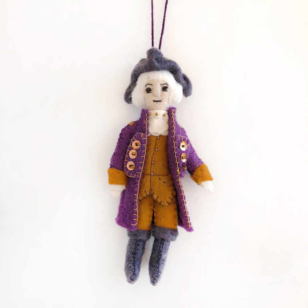 george washington ornament on barquegifts.com