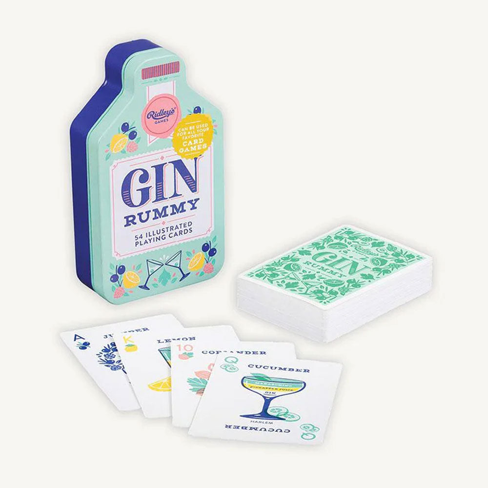 Gin Rummy Playing Cards