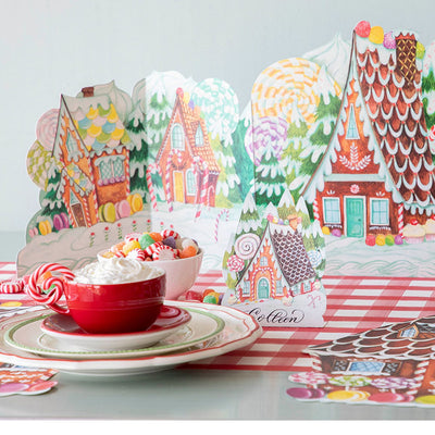 Holiday Paper Decorations - Gingerbread