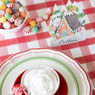 Holiday Paper Decorations - Gingerbread