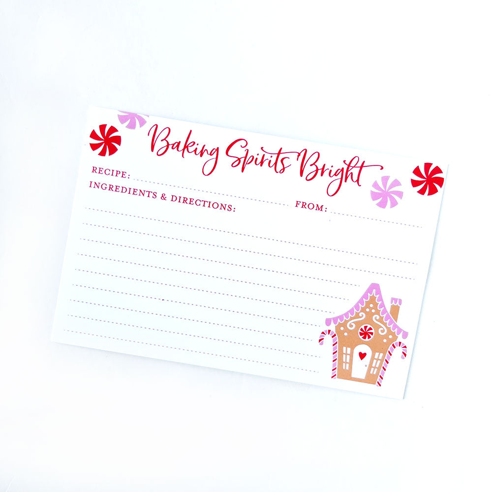 Holiday Recipe Cards